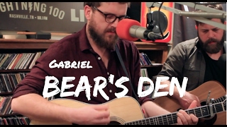 Bear's Den - Gabriel - Live on Lightning 100 powered by ONErpm.com