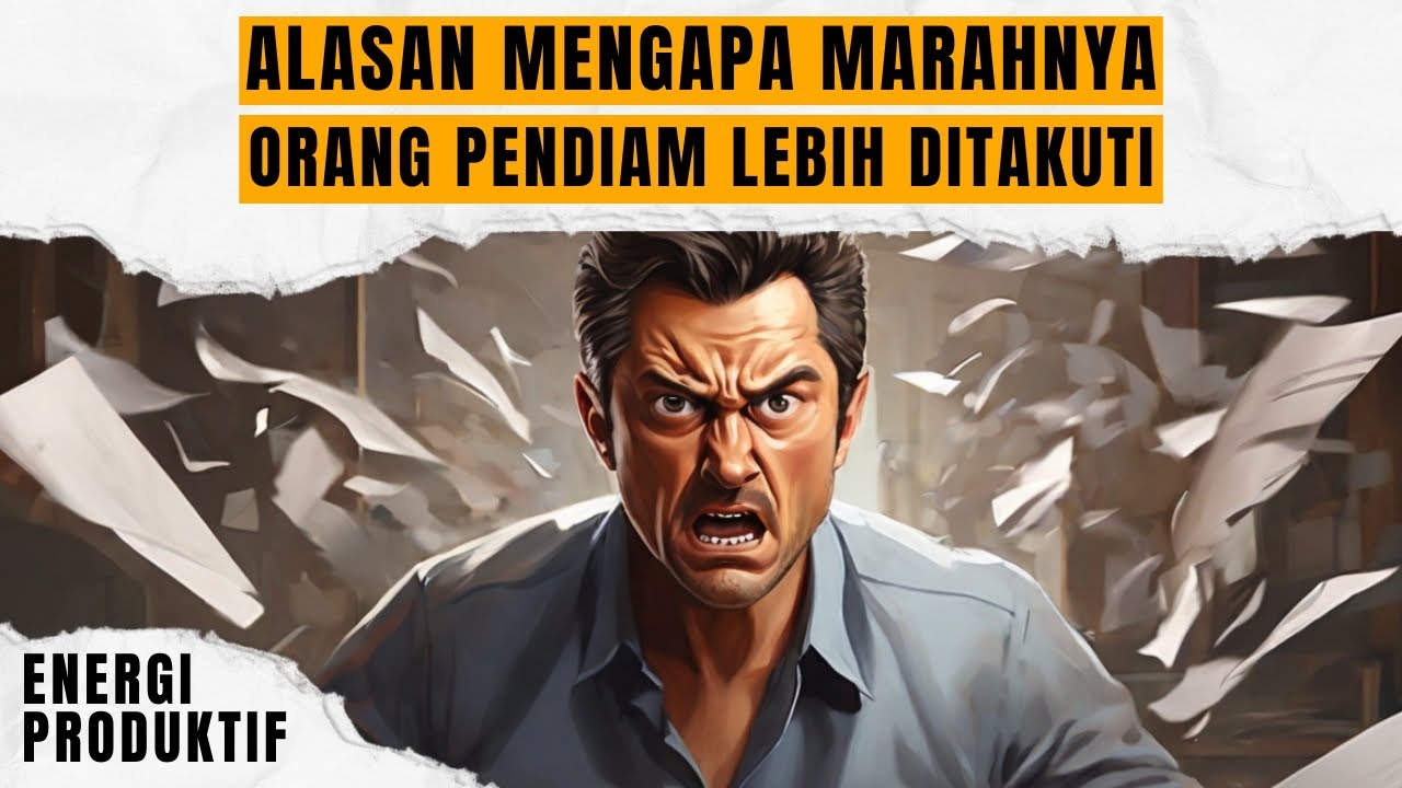 Alasan Marahnya Orang Pendiam Lebih Ditakuti