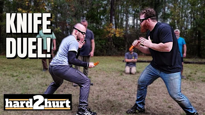 Self Defense Sparring During Edged Weapons Overvie...