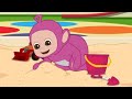 Tiddlytubbies Playing with Sand, Nets and Instruments!! (NEW COMPILATION) | Tiddlytubbies Cartoon