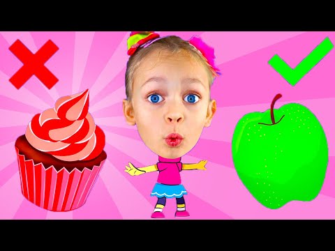 Yummy Fruit! Yes Fruits No Sweets! | Kids Songs And Nursery Rhymes | Maya Mary Mia