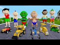 Pagal bittu sittu aur chirkut   toy jcb wala cartoon  jcb tractor cartoon  gadi wala cartoon