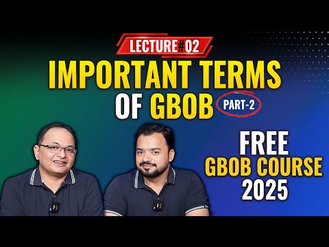 Important terms P2 | Free GBOB Course Lecture 2 | Guest Posting Full Course by Shahzad Ahmad Mirza