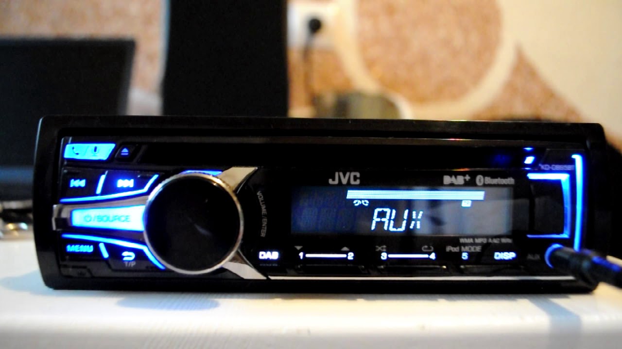 JVC KW-DB95BT Bluetooth radio digital kit de instalación para Porsche Cayenne a partir de 2007 
