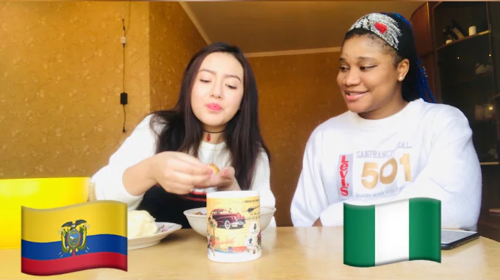 My Latina Friend tries Nigerian food for the first time/ *So Hilarious*