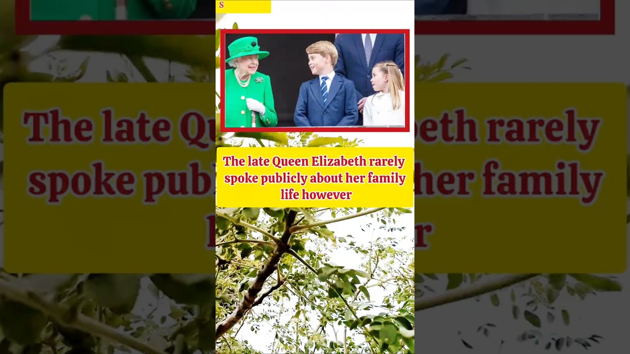 Покойная королева Елизавета редко выступала публично. 