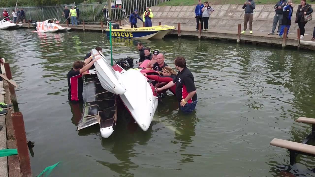 UIM F2 Paul BALFOUR accident. 2016 UK YouTube