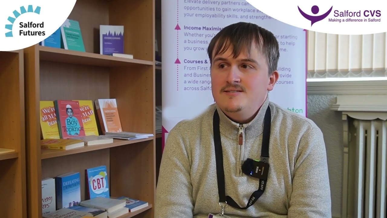 Salford Futures case study - Stephen and Natalie, Salford CVS