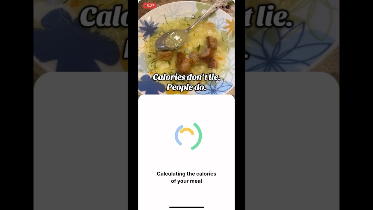 Calories don't lie. People do 