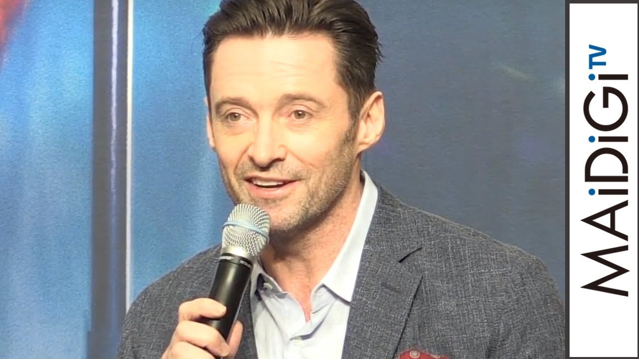 ヒュー ジャックマン コラボpvの登美丘高校ダンス部を絶賛 感動しました 映画 グレイテスト ショーマン 記者会見1 Youtube