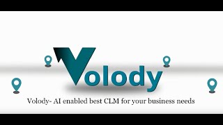 Volody AI enabled Contract LifeCycle  Management Software