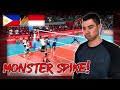 Team USA Libero Reacts to Indonesia vs. Philippines SEA Games Volleyball Final 2019