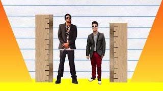 How Much Taller? - Jay Z vs Bruno Mars!