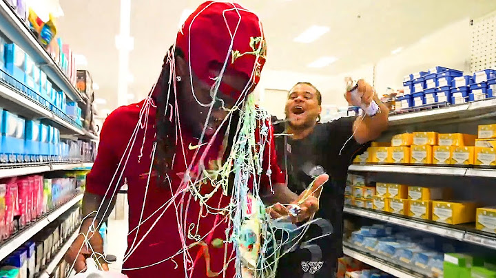 going to Target at 3am with amp..