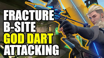 Sova Line Up  -  GOD DART - Arcade to B Site (Attacking) (Fracture)