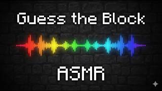 Test Your Block Knowledge | Minecraft ASMR