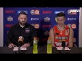 Adam Forde and Jarrod Kenny post-game press conference (Round 14, 2021)