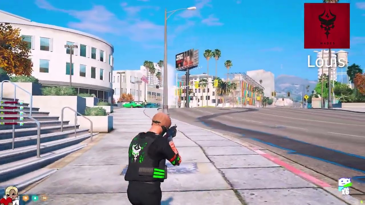 Hades and fire hydrant SMOKE South Cypress - 2nd Fight 6v6 Multipov War - NoPixel