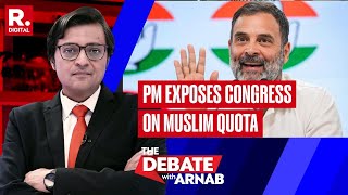 Congress Exposed On Muslim Quota | Maharashtra Leader Compares Yogi To Ravan | Debate With Arnab