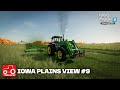 Making hay before we plow in the grass iowa plains view fs22 timelapse ep 9