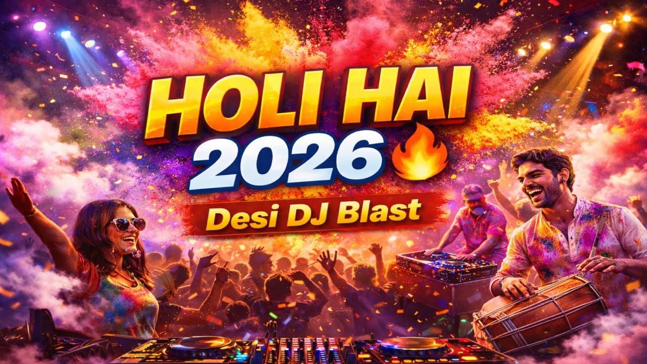 Holi Hai 2026 🔥 Desi Rang Ki Holi | DJ Holi Song | Latest Hindi Party Song#sochunlimited #holibhajan