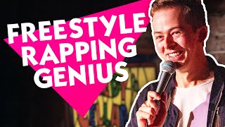 British Guy's INCREDIBLE Freestyle Rap...