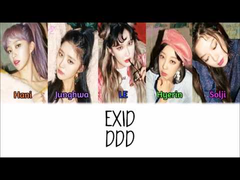EXID DDD Han Rom Eng Color Picture Coded HD