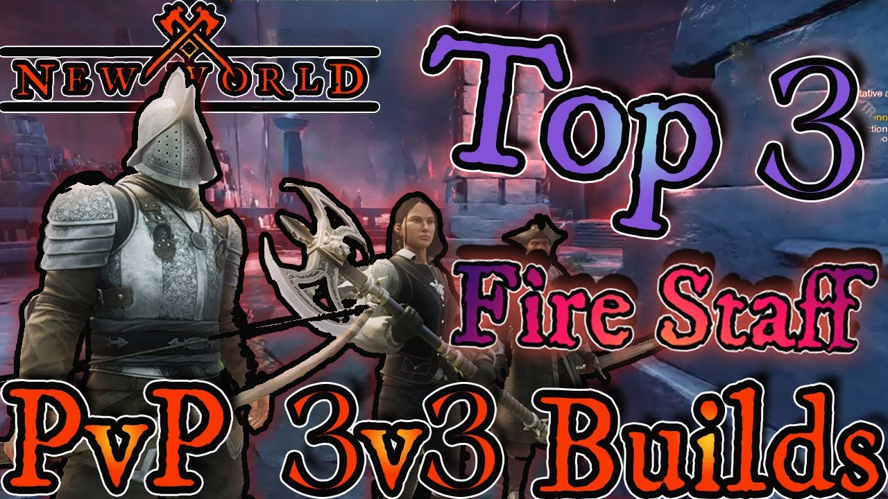 New World Best Fire Staff DPS & SOLO Builds YouTube