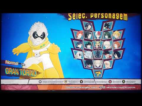 Todos os personagens My Hero One Justice (BOKU NO HERO) JUNHO 2020