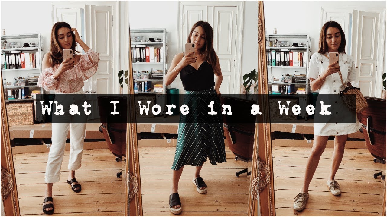 WHAT I WORE IN A WEEK August | Summer Looks | madametamtam
