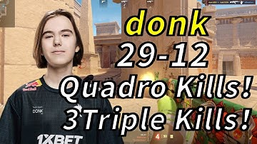 CS2 donk POV Faceit Anubis (29-12) | 24/07/22 #cs2 #demo