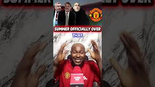 🗞️🔴 The Summer Transfer Market Window Is Over For Man United, Official Closing Date By 12midnight .