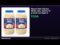 Manna Oats 2Kg Jar, White oats. Source of protein... सिर्फ Rs.334 में — 0% OFF | Amazon Deal Hindi