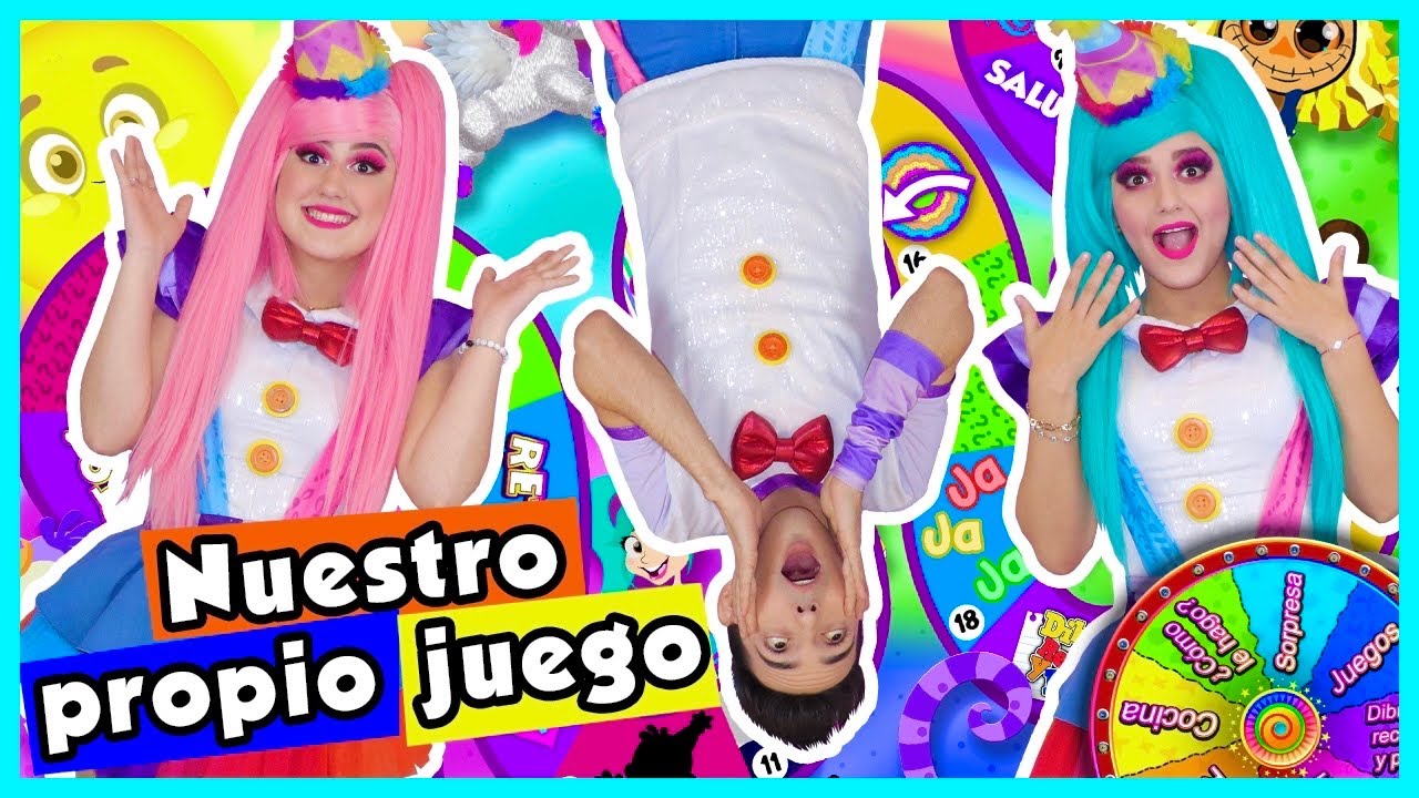 JUGAMOS NUESTRO PROPIO JUEGO DE MESA / SHOW PIEDRA PAPEL O TIJERA ...