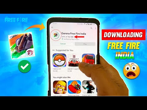 Downloading Free Fire India 🇮🇳 From Playstore After Free Fire Ban 🔥 | Free Fire Ban | Headshot Trick