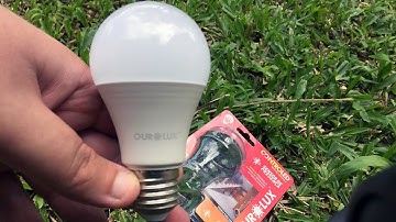 Lâmpada com Sensor de presença OUROLUX vale a pena?