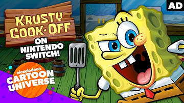 SpongeBob Krusty Cook-Off Game on Nintendo Switch! 🎮 | Nicktoons
