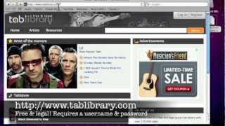 Finding and downloading PowerTab files