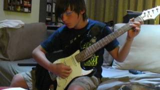 Video thumbnail of "Love is blue - chitarra elettrica - suona Samuele"