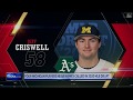 Michigan Wolverines React to Being Drafted into MLB