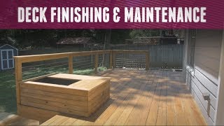 How to Preserve and Maintain Your Deck - DIY Network