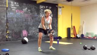 Clean, Press & Squat Kettlebell Complex