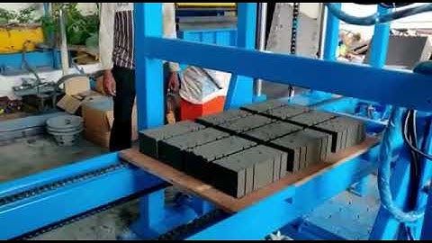Automatic fly ash brick making machine with stacker system by Everon impex 9843762454