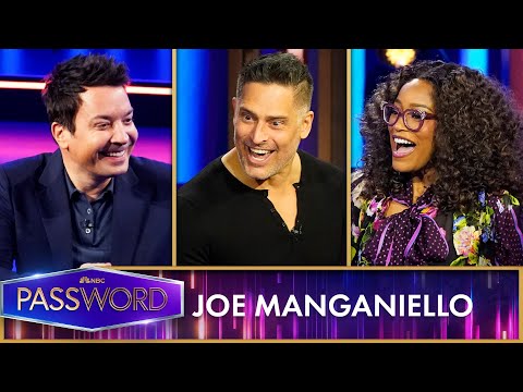 Joe Manganiello Shoots the Moon! | Password Starring Jimmy Fallon