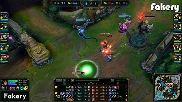 Faker hủy diệt Annie Bắc Mỹ với Cassiopia.