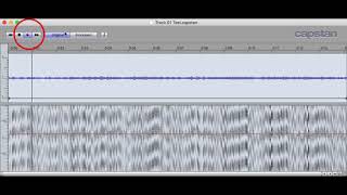 Capstan Software Wow & Flutter Removal Test