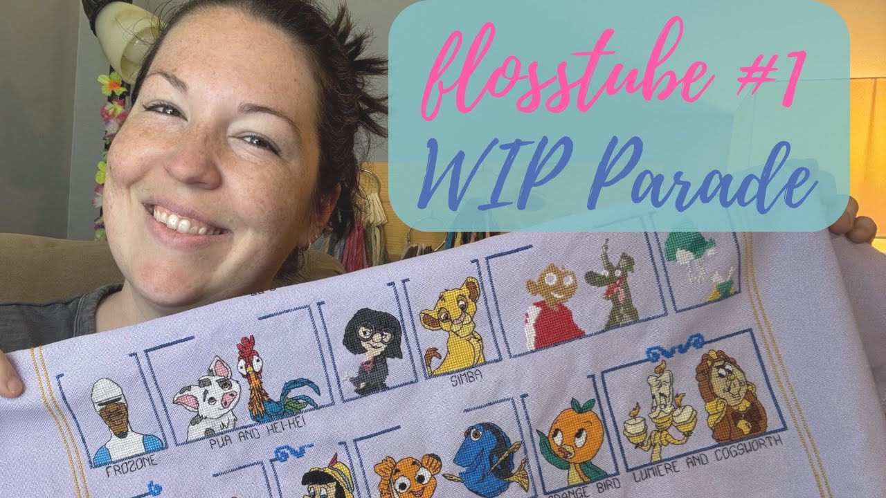 Flosstube #1 WIP Parade!