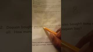 EngageNY: 1st grade, Module 2, Lesson 22 HW