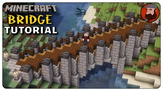 Medieval / Fantasy Diagonal Bridge - Minecraft Tutorial - Easy