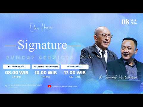 1st Sunday Service - 08 March 2026 with Ps. Amos Hosea